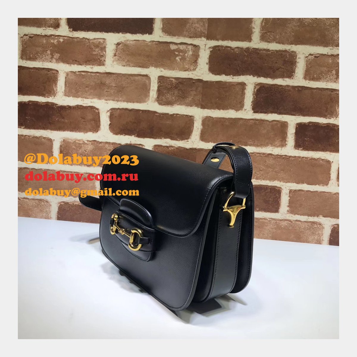 Cheap Gucci Top Quality 602204 1955 Horsebit shoulder bag