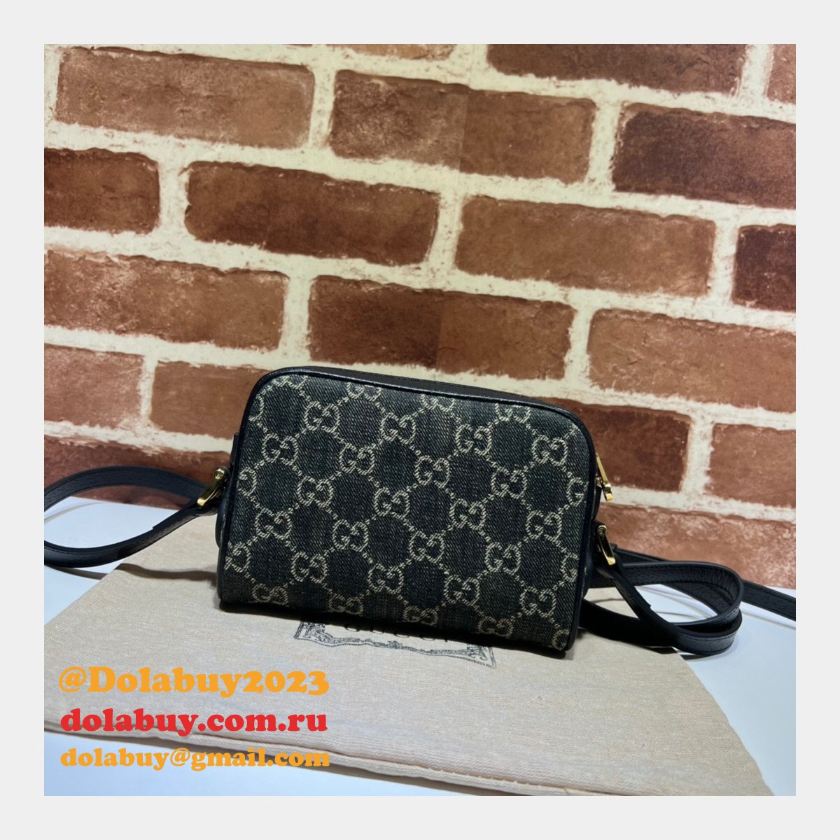 Perfect 7 Star Gucci Replica 517350 Ophidia GG mini bag