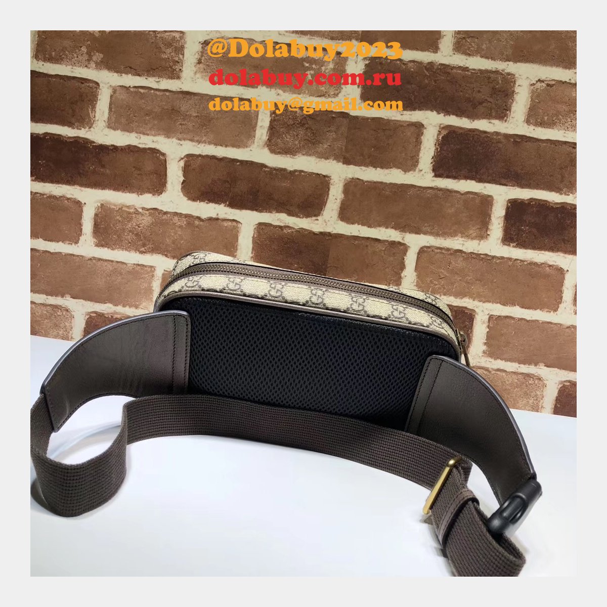 7 Star Gucci GG Belt Supreme Ophidia Bags for Men