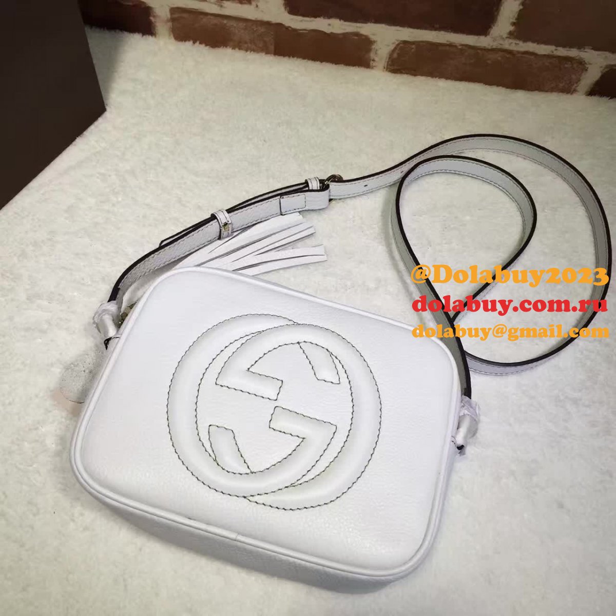 AAA+ Gucci Replicas Soho small leather disco 308364 bag
