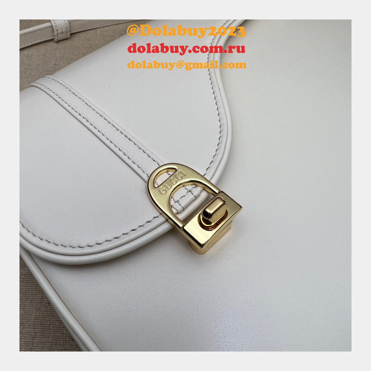 Perfect Gucci Fake 740988 Equestrian inspired shoulder bag