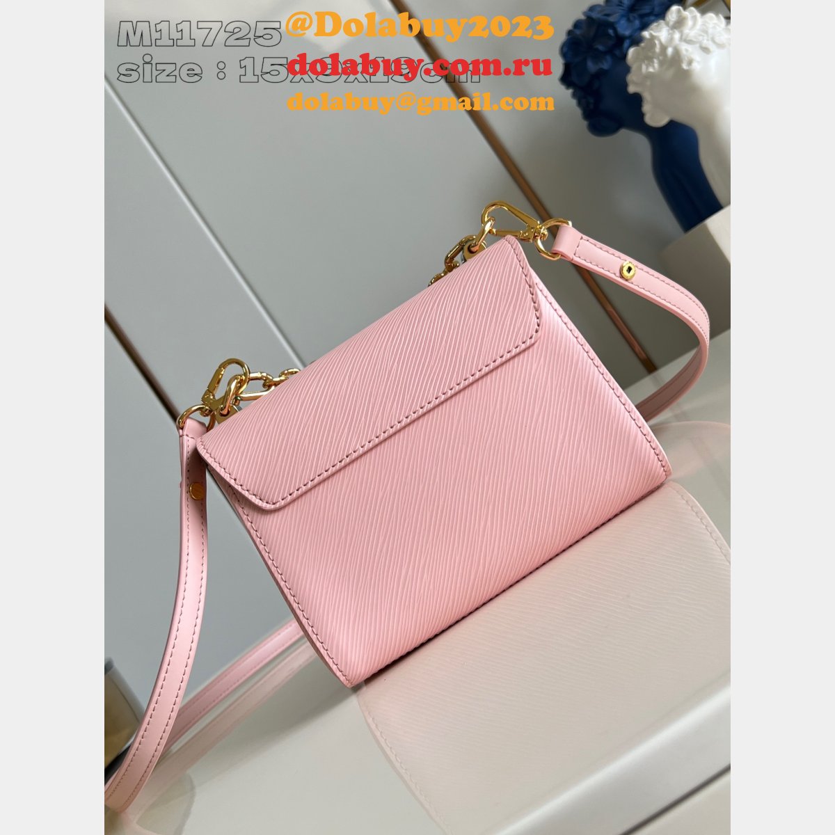 Louis Vuitton Duplicate Twist PM Epi M11725 Women''s Pink Bags