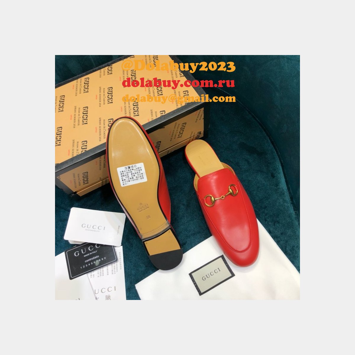 Top Gucci Loafers Slipper 005