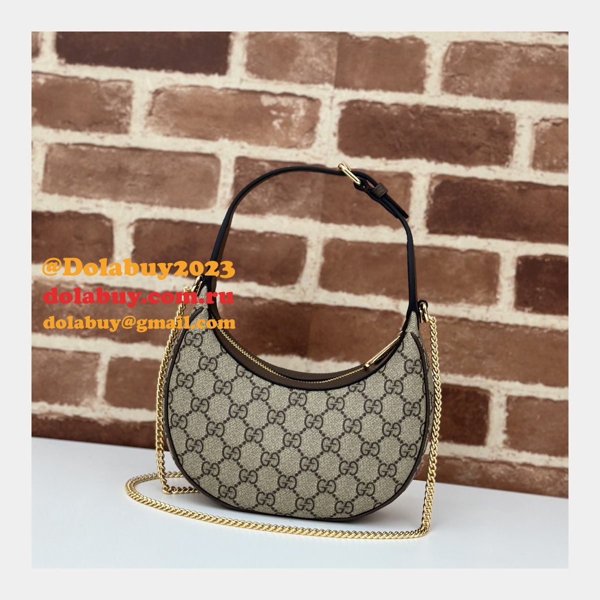 Gucci Wholesale Fake 772308 Ophidia GG Super UK Shoulder Bag