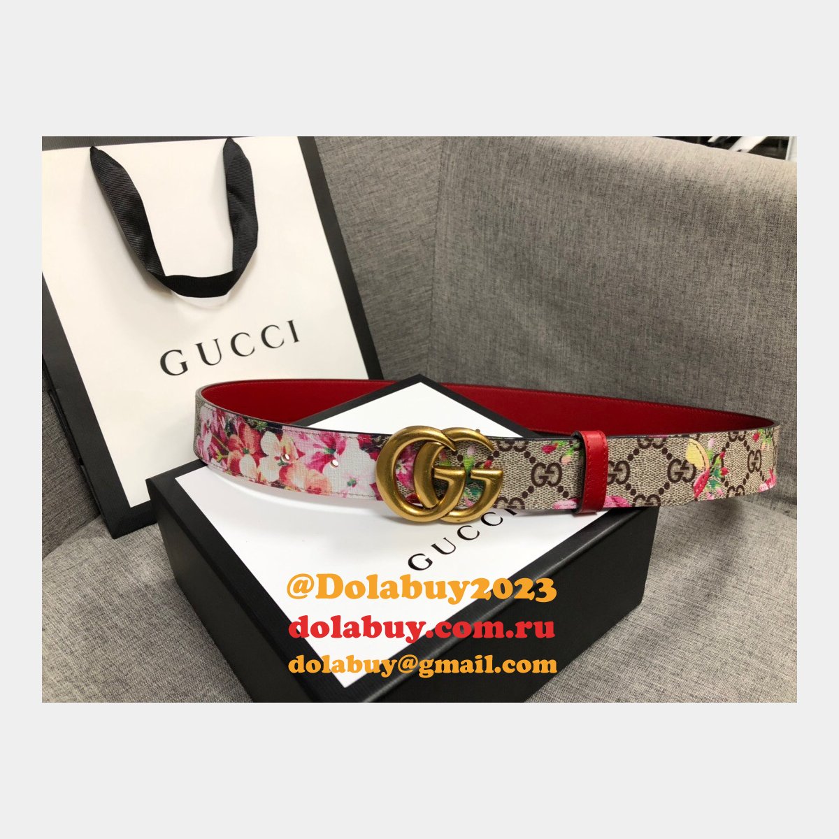 Gucci Belt With Double G Buckle 35mm Best