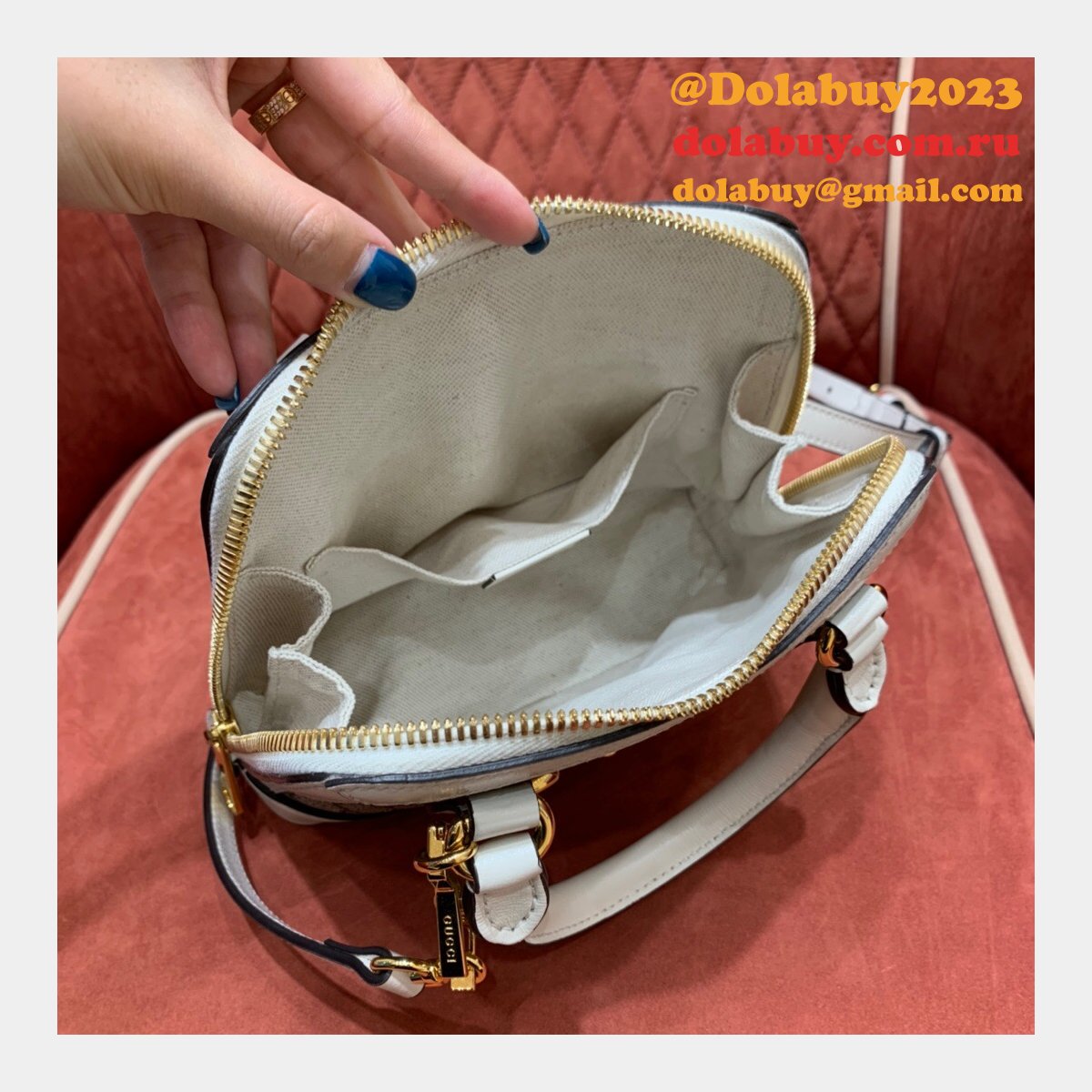 Gucci Replica 1955 Horsebit top handle 640716 mini