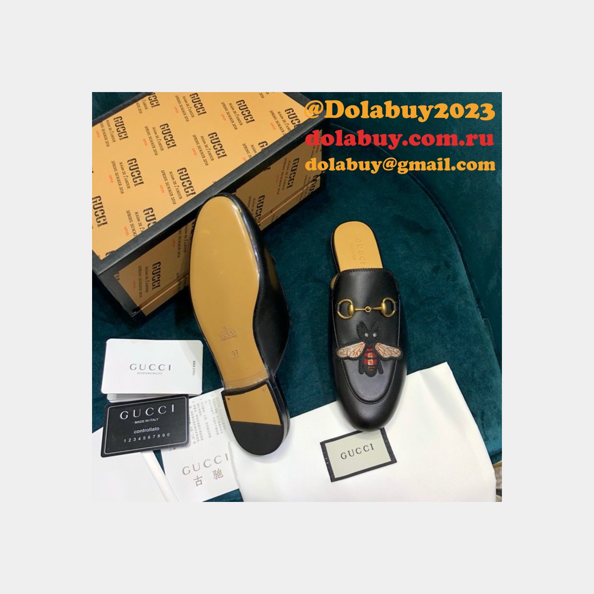 Top Gucci Loafers Slipper 003