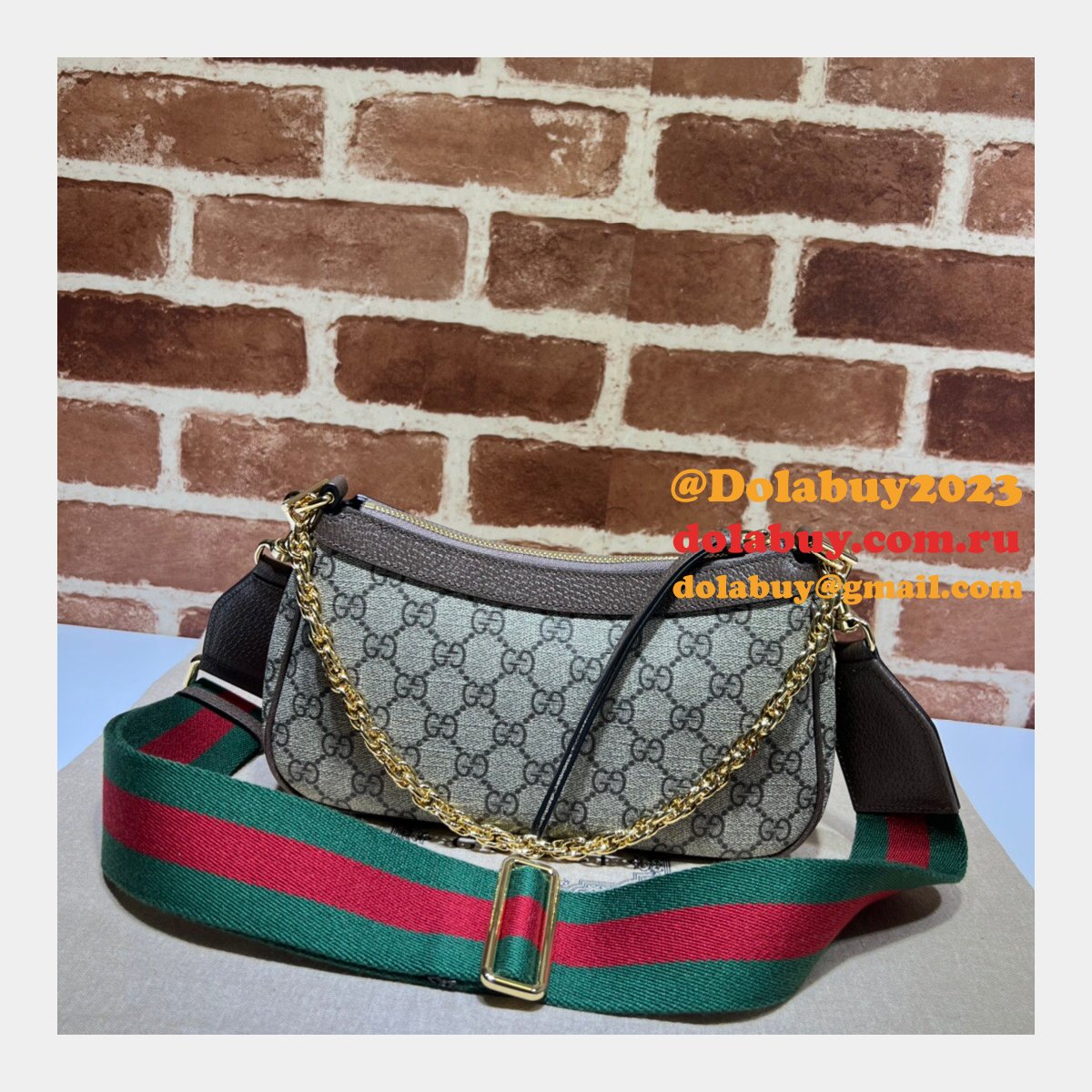 7 Star Gucci 735132 Replicas Ophidia GG High Quality handbag