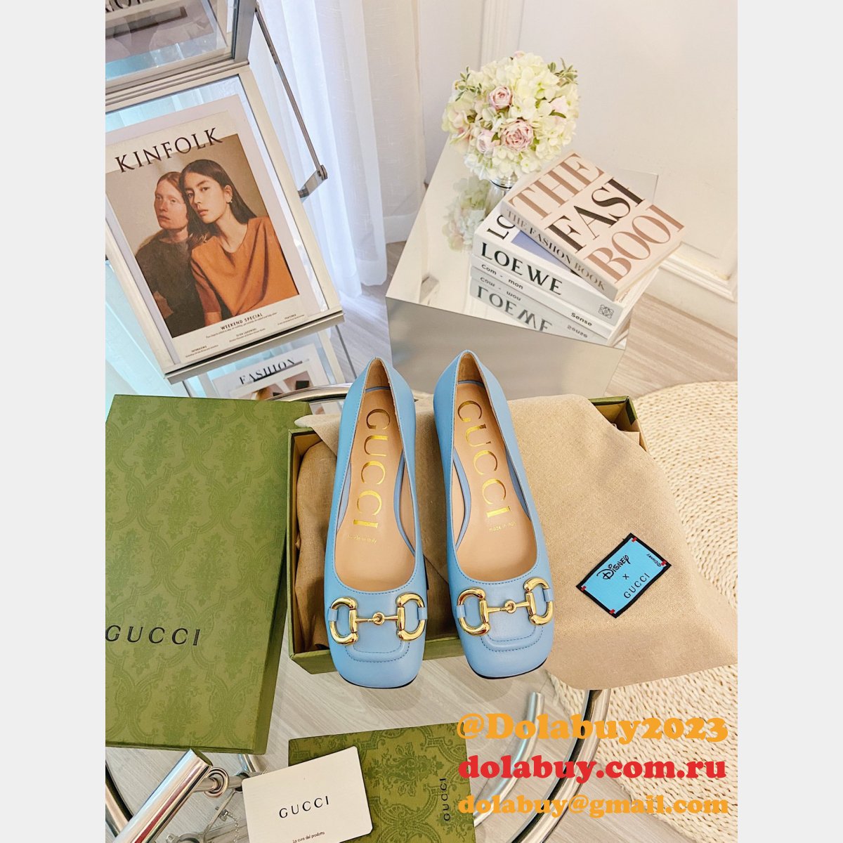 AAA+ Gucci Replica Horsebit Loafers Calfskin shoes
