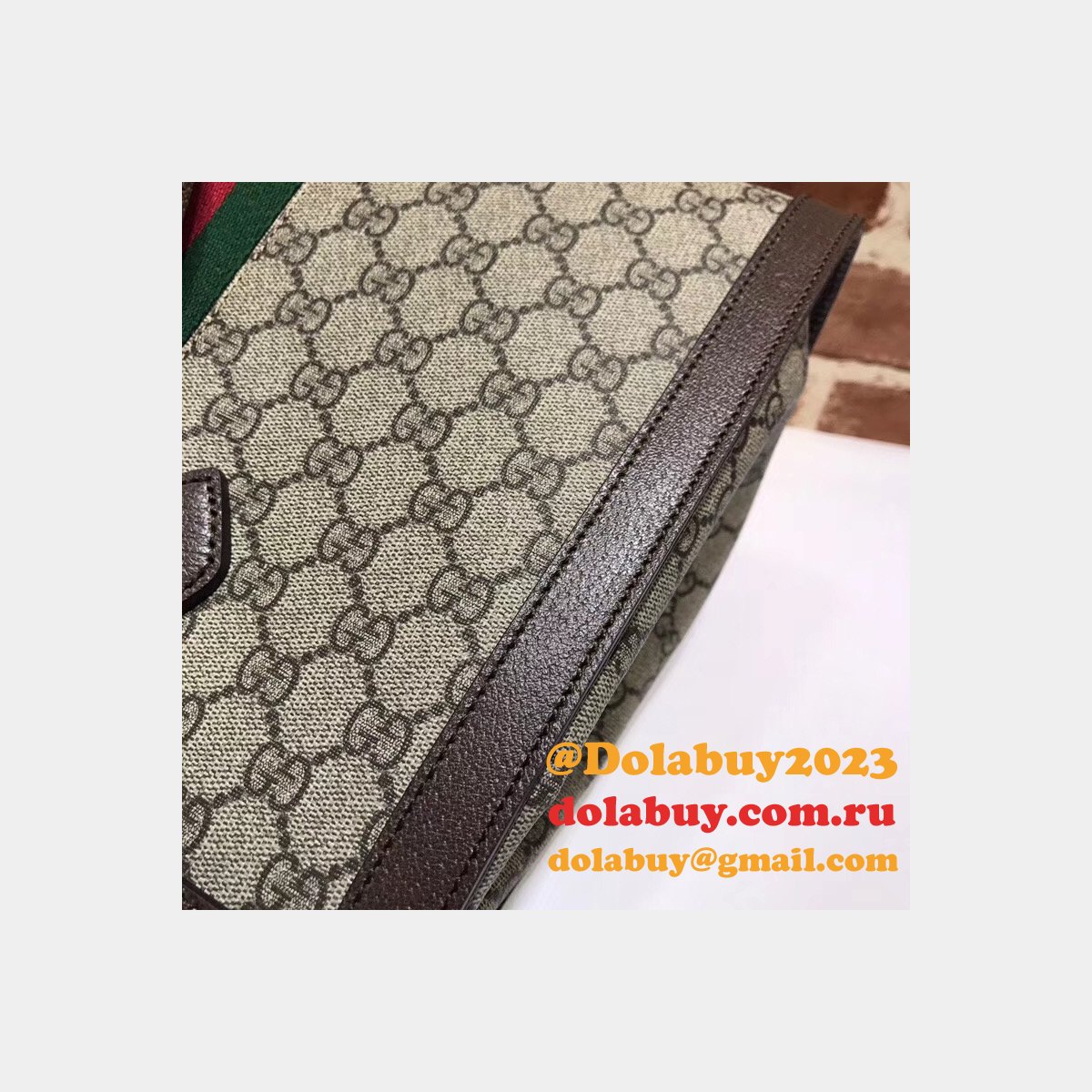 High Quality Gucci GG Supreme Ophidia Medium Tote 524537 Bag