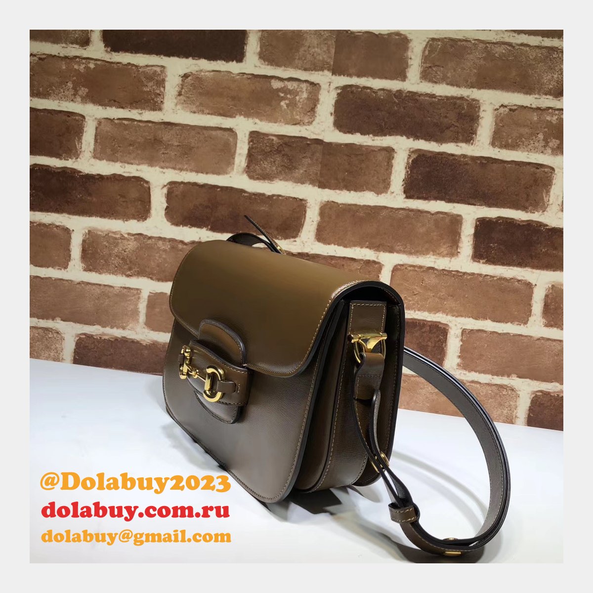 Cheap Gucci Top Quality 602204 1955 Horsebit shoulder bag