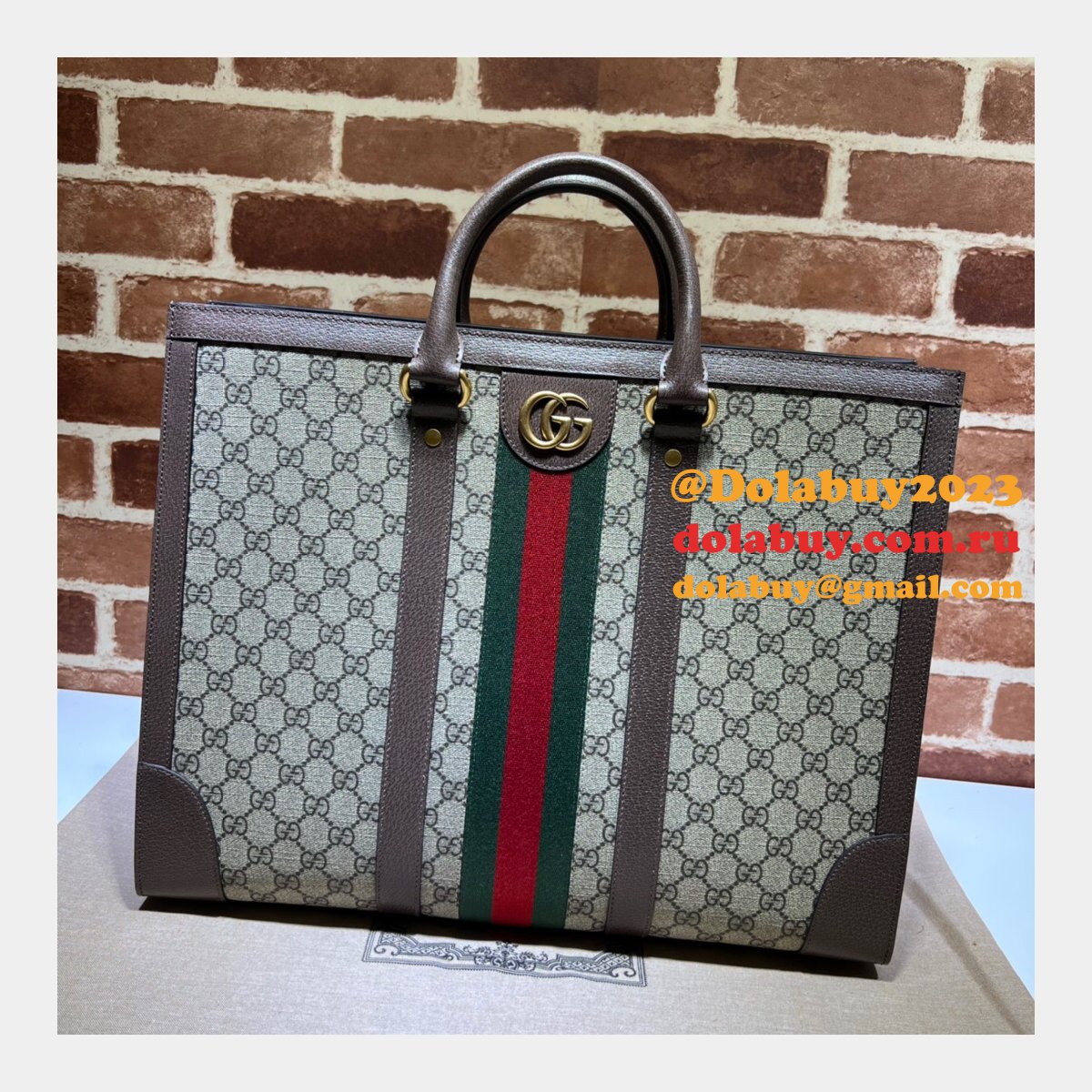 Gucci Top Ophidia 724665 Tote Supreme Knockoff Bag