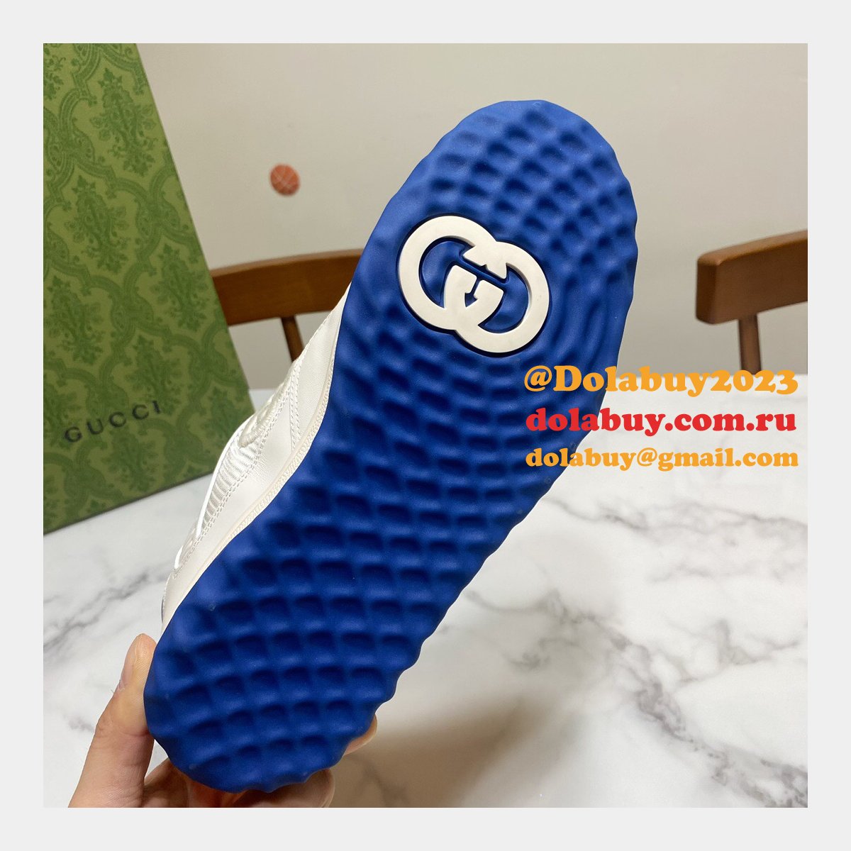 Gucci Replica Inspired Mac80 Leather Low-top Sneakers 1:1 Mirror Shoes