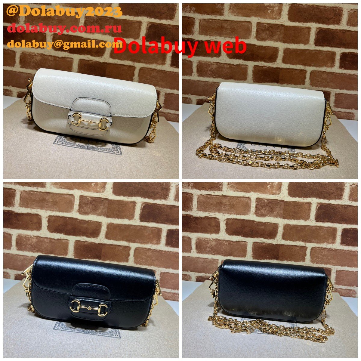 Gucci Replica AAA+ Horsebit 1955 Shoulder Designer Bag