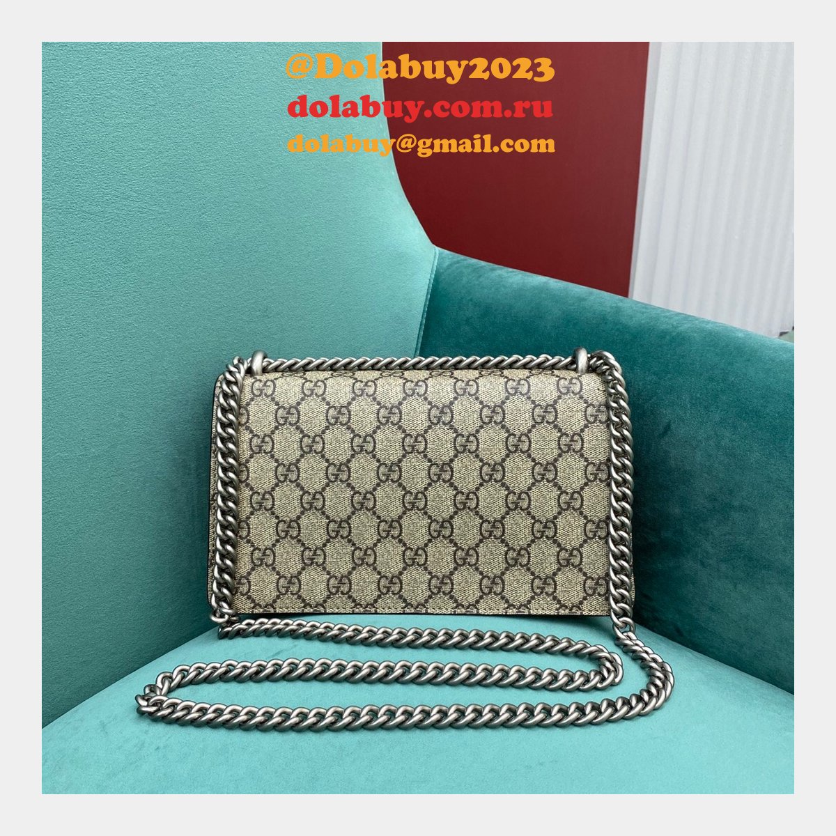Wholesale UK Gucci 499623 Dionysus GG small shoulder bag