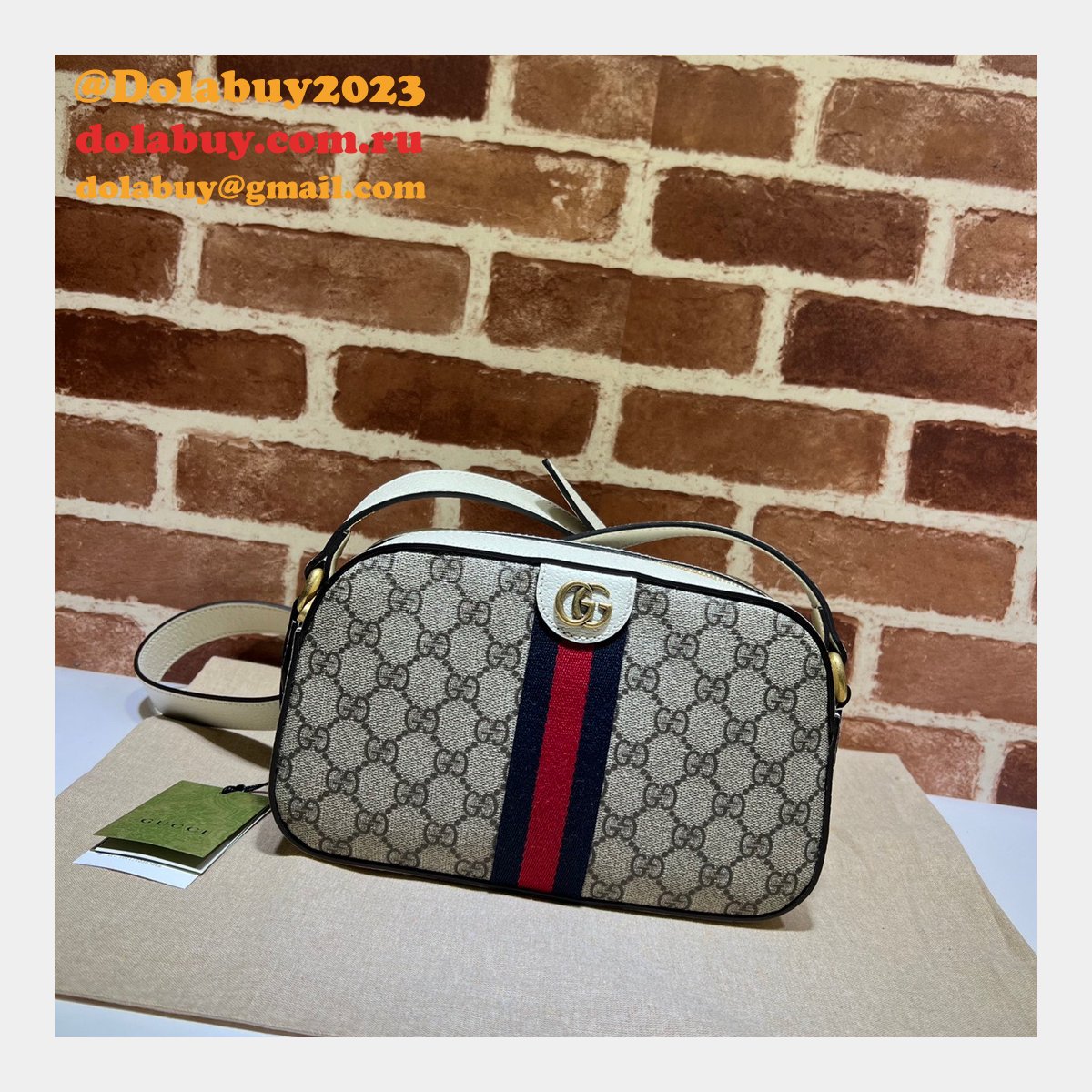 Buy now the best Gucci replicas 681064 Ophidia camera Messengers Men bag