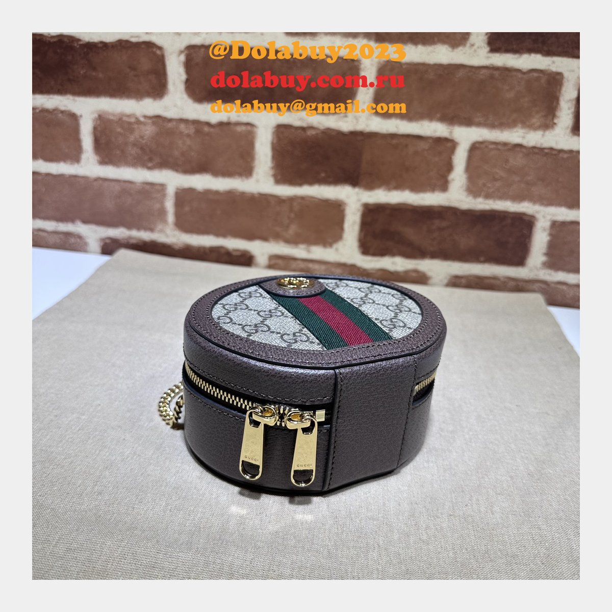 Fashion Replica 725147 Ophidia Gucci Chain Wholesale Bag