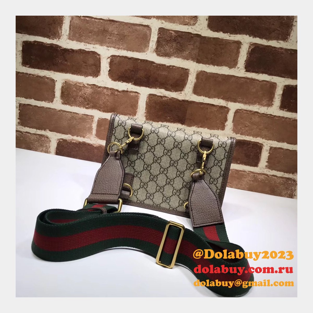 Replica Gucci GG Supreme Neo Vintage Messenger Bag