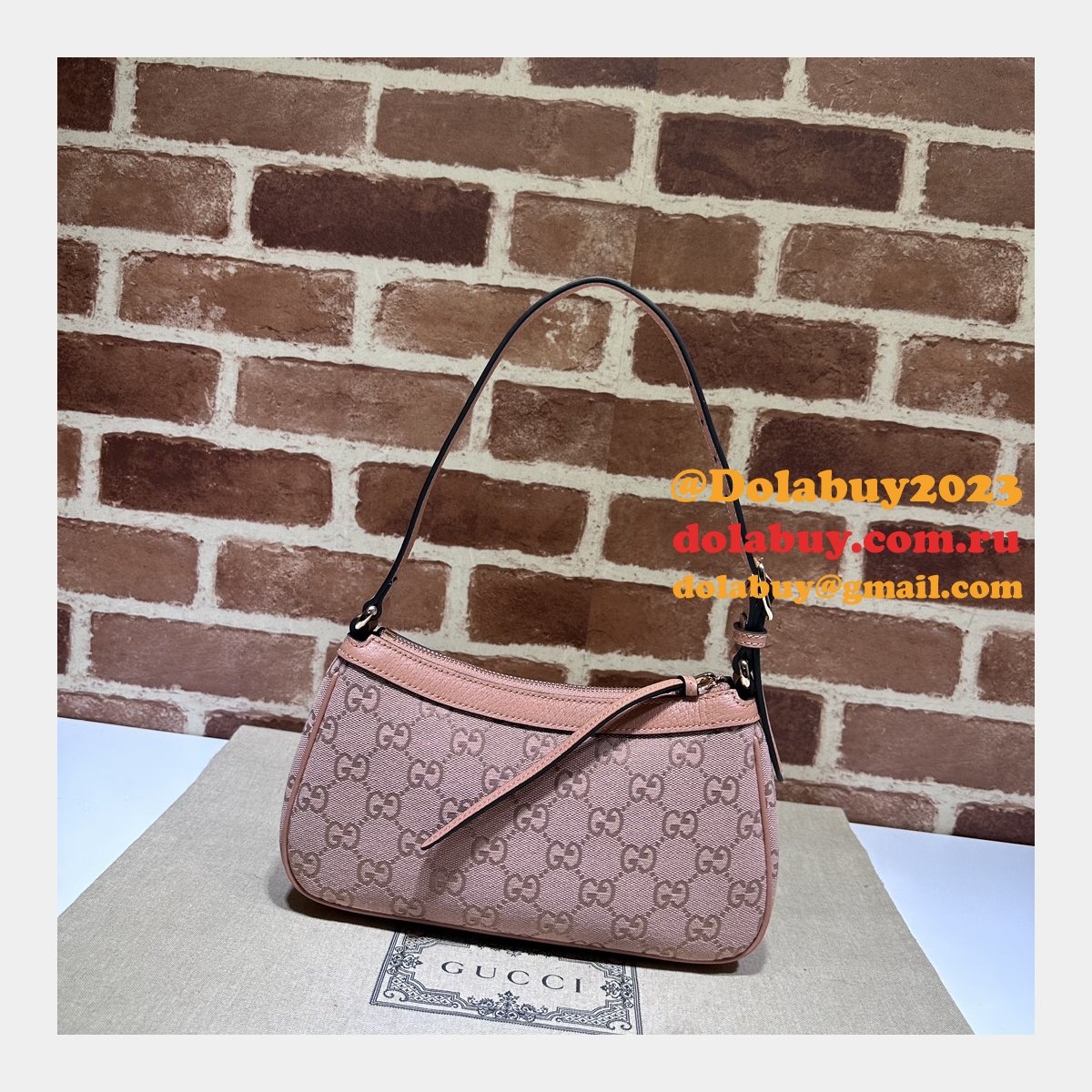 Ophidia Shoulder Gucci Designer Fake GG Canvas 735145 Bag