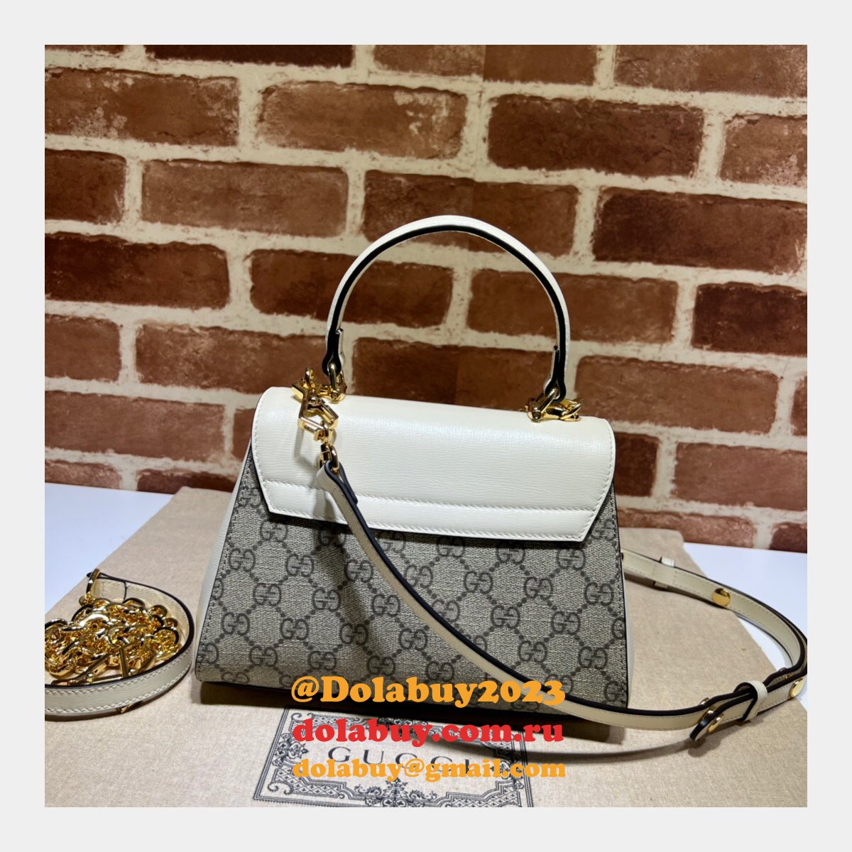High Quality Replica Gucci Horsebit 1955 Top Handle 703848 Bag