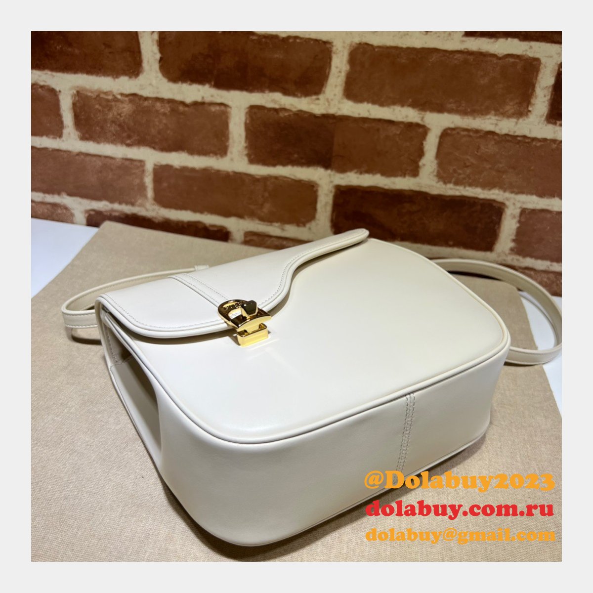 Perfect Gucci Fake 740988 Equestrian inspired shoulder bag
