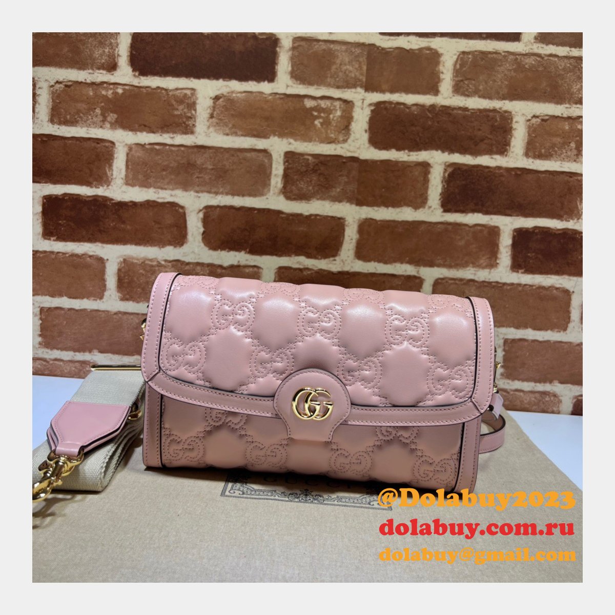 Gucci Design 724529 GG Matelasse Replica Top Bag