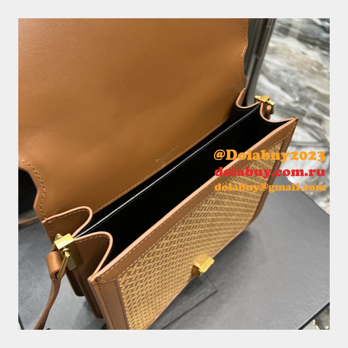 Replica Saint Laurent Solferino Suede Smooth 635025 Perfect Bags Collection