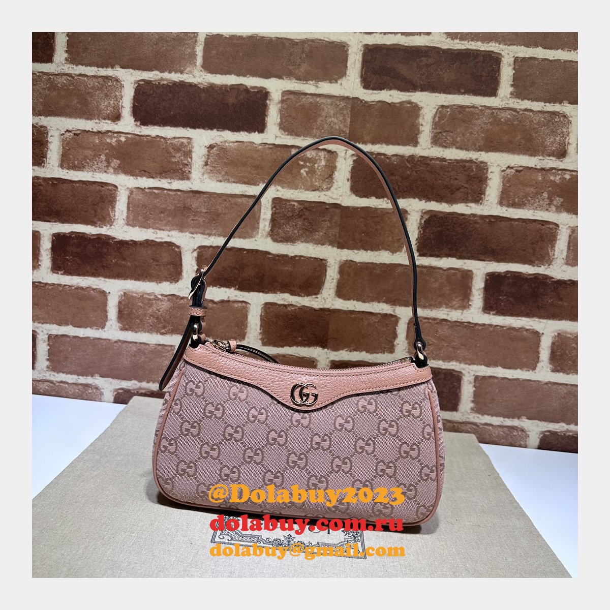 Ophidia Shoulder Gucci Designer Fake GG Canvas 735145 Bag