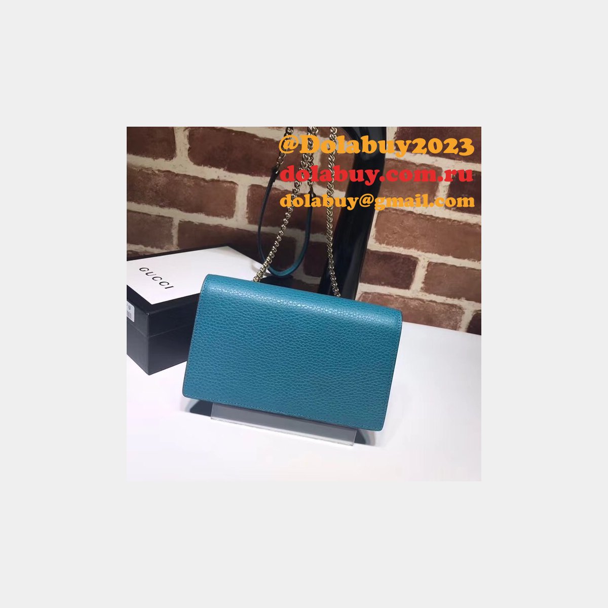 Cheap Gucci 510314 Leather Interlocking GG 510314 Crossbody
