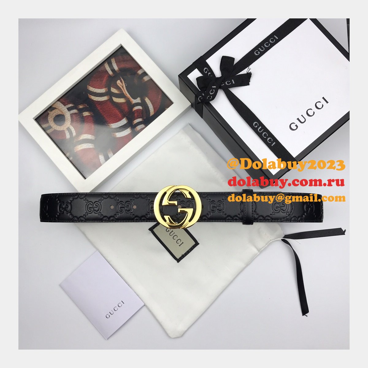 High Quality Gucci Replica Leather Belts