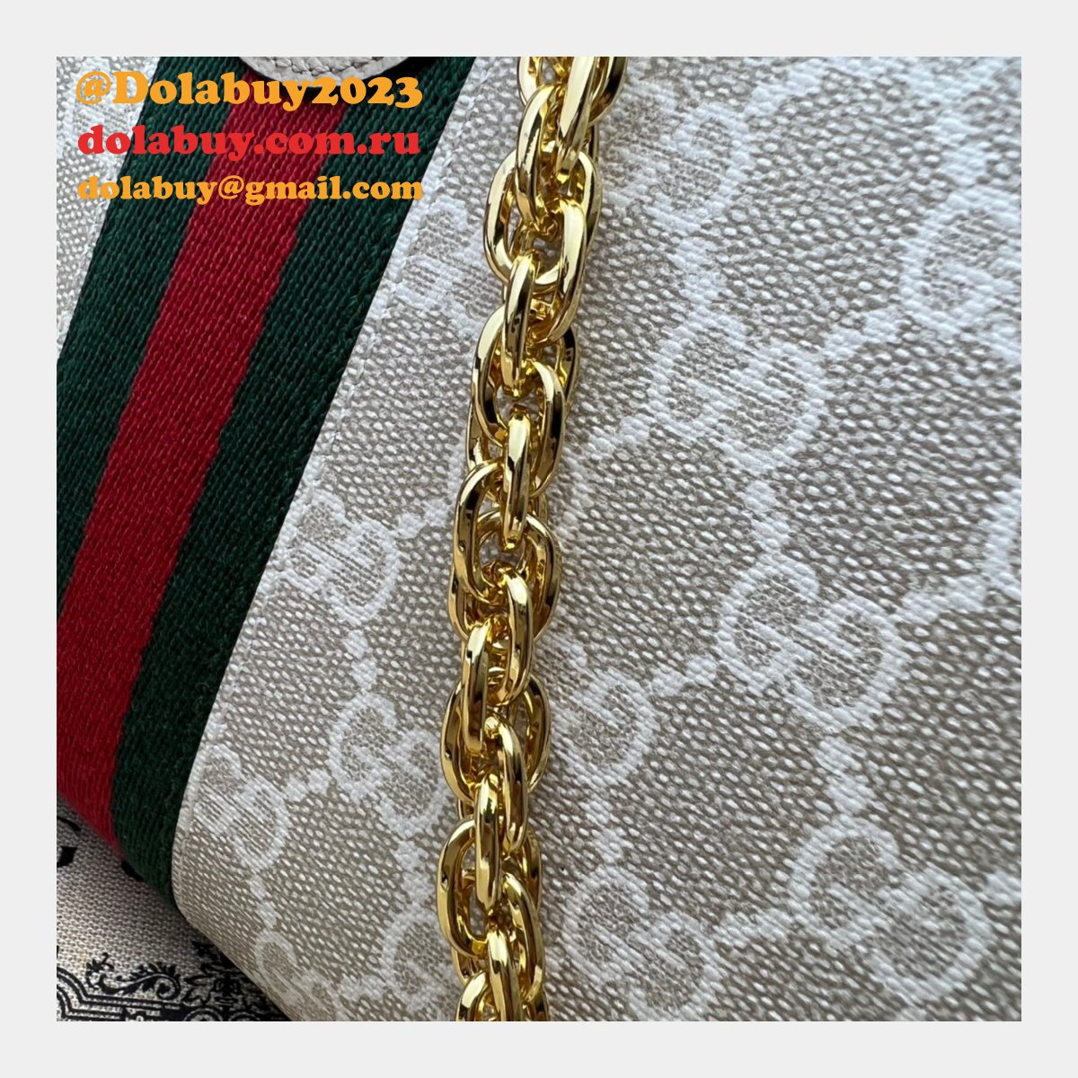 Gucci Replica 693724 Ophidia 7 Star GG tote Canvas Purses