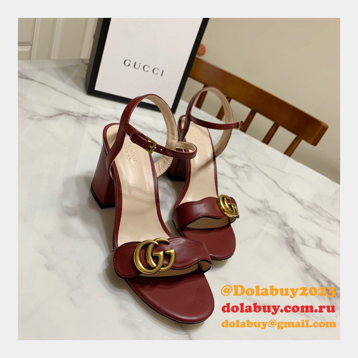 One Word Gucci Sandals Perfect Summer Slippers Shoes
