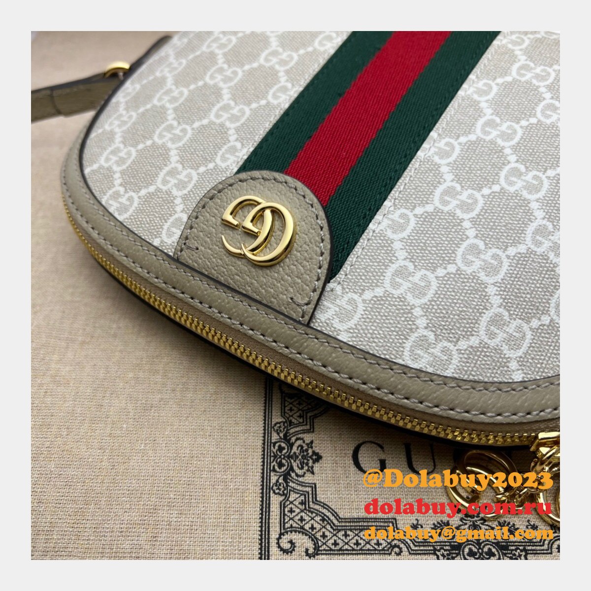 Gucci Fashion Designer replica 499621 Ophidia small GG shoulder bag