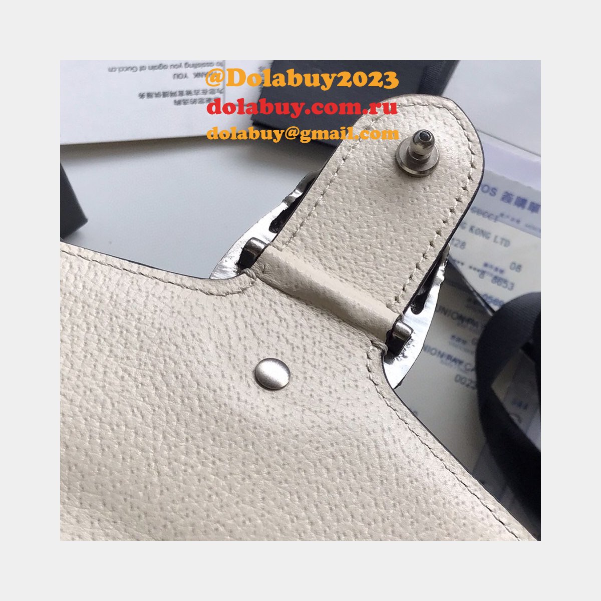 Buy Online Gucci Dionysus GG Surpeme Mini 421970 White Bag
