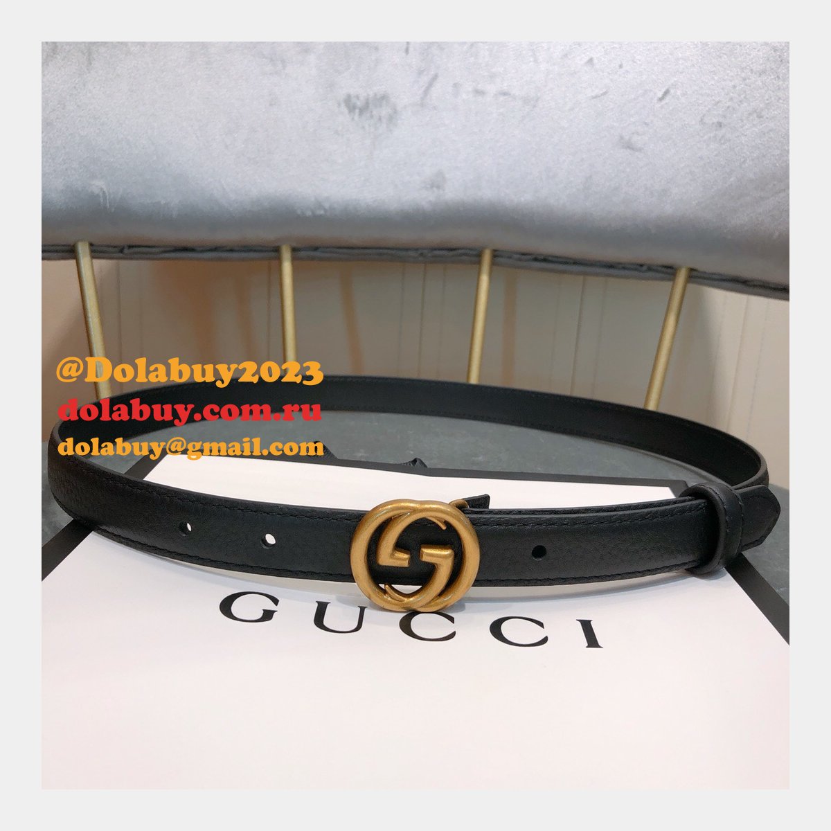 Gucci Belt With Double G Buckle 20mm,30mm,40mm Black Luxury
