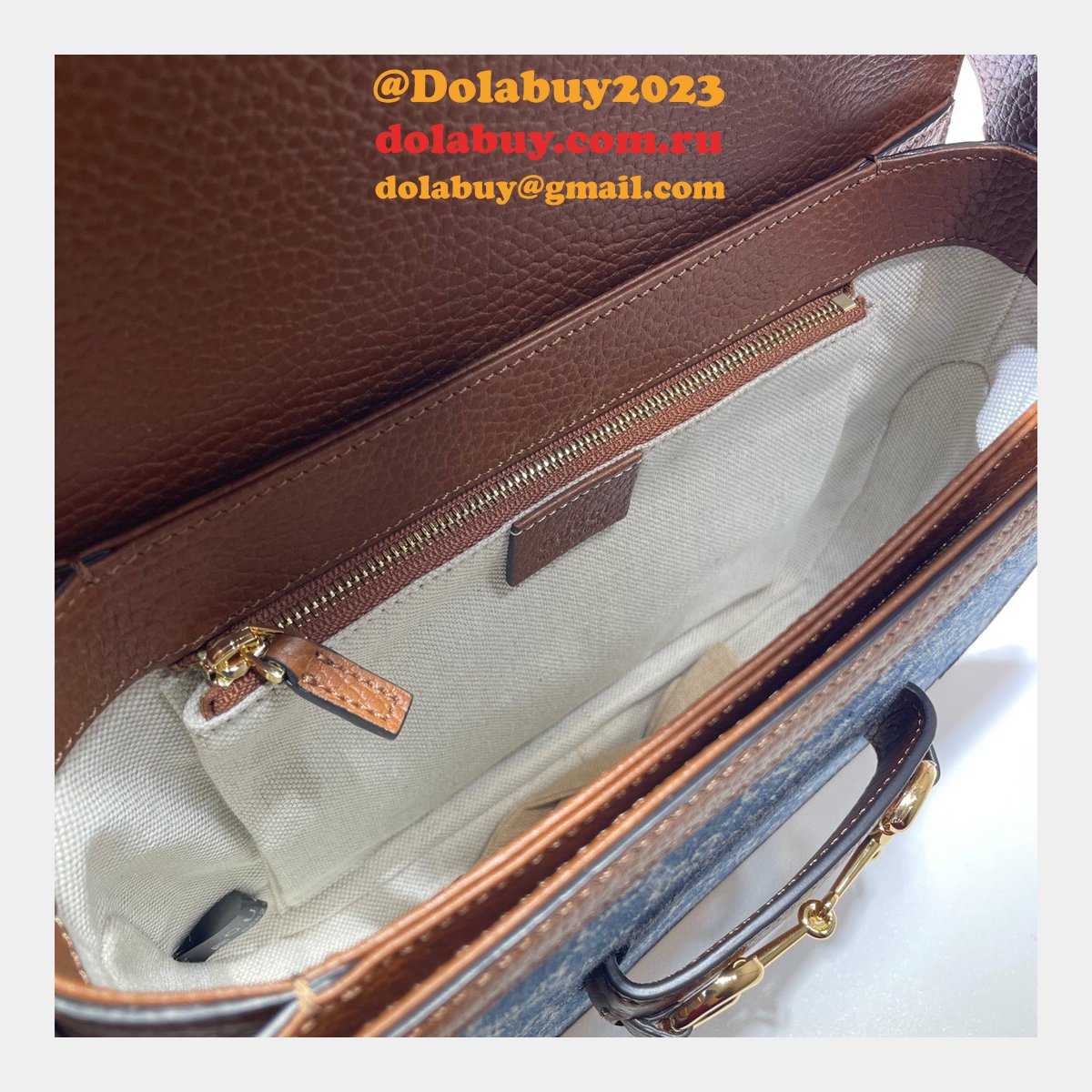 First Copy Gucci Replica 602204 Horsebit 1955 shoulder bag