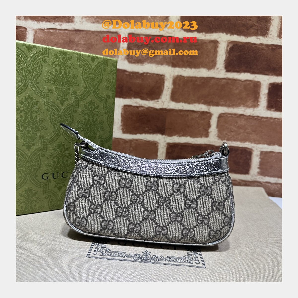 Copy Gucci 764960 Ophidia Supreme Designer Luxury Bag