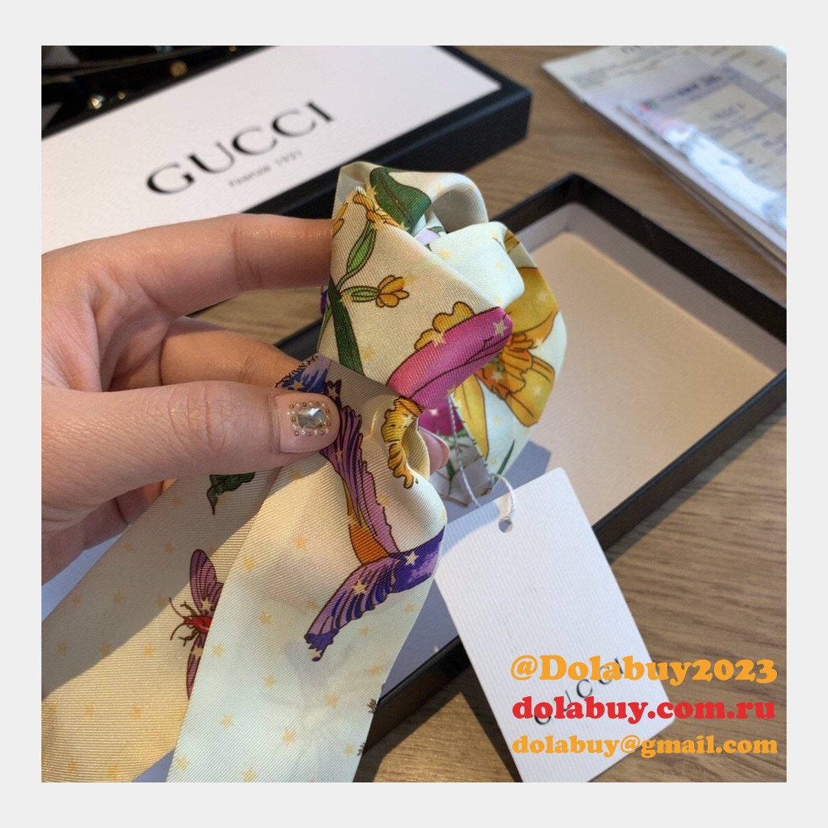 Gucci AAA+ Ribbon trim culotte trousers
