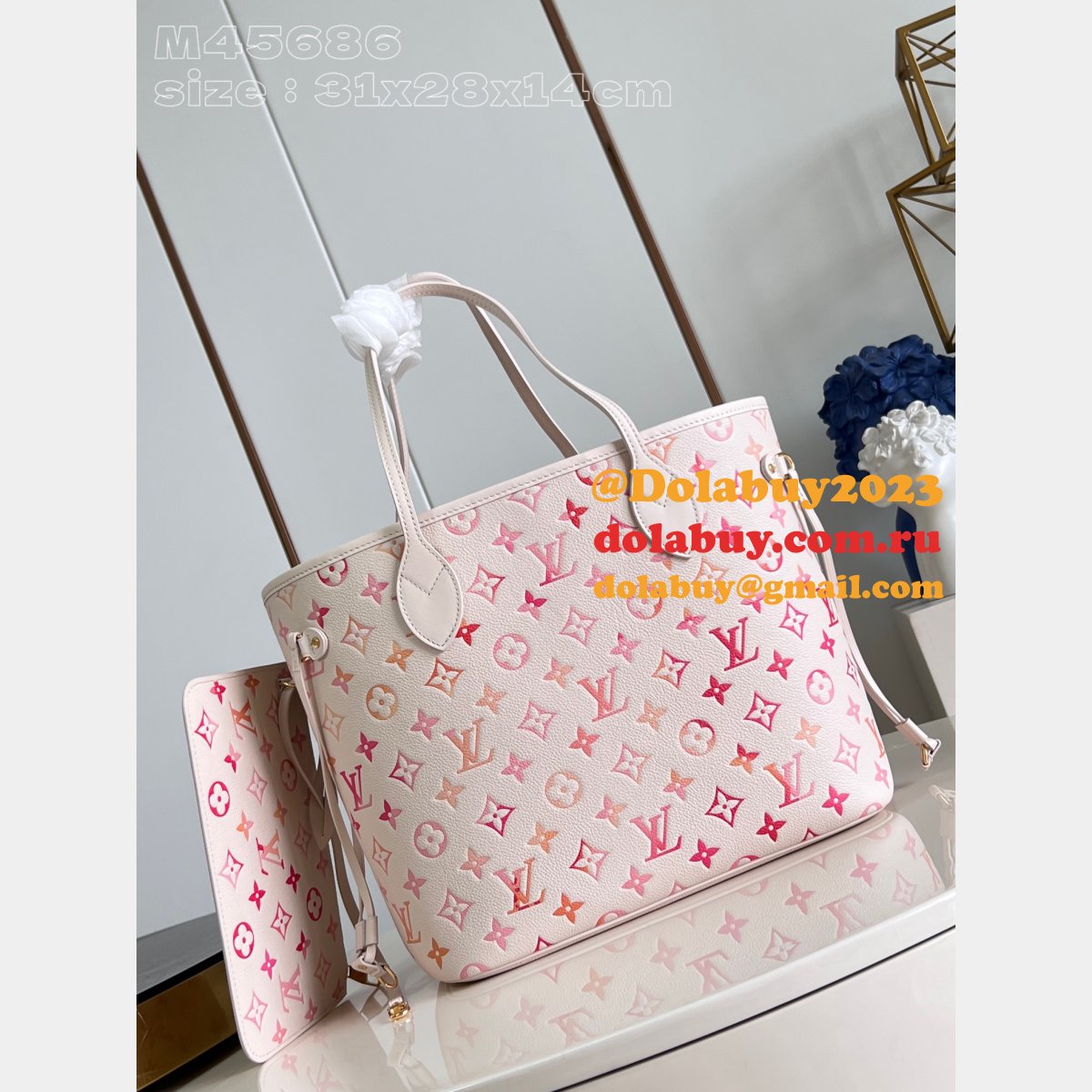 Neverfull Louis Vuitton M45686 Bag Replica Best Quality