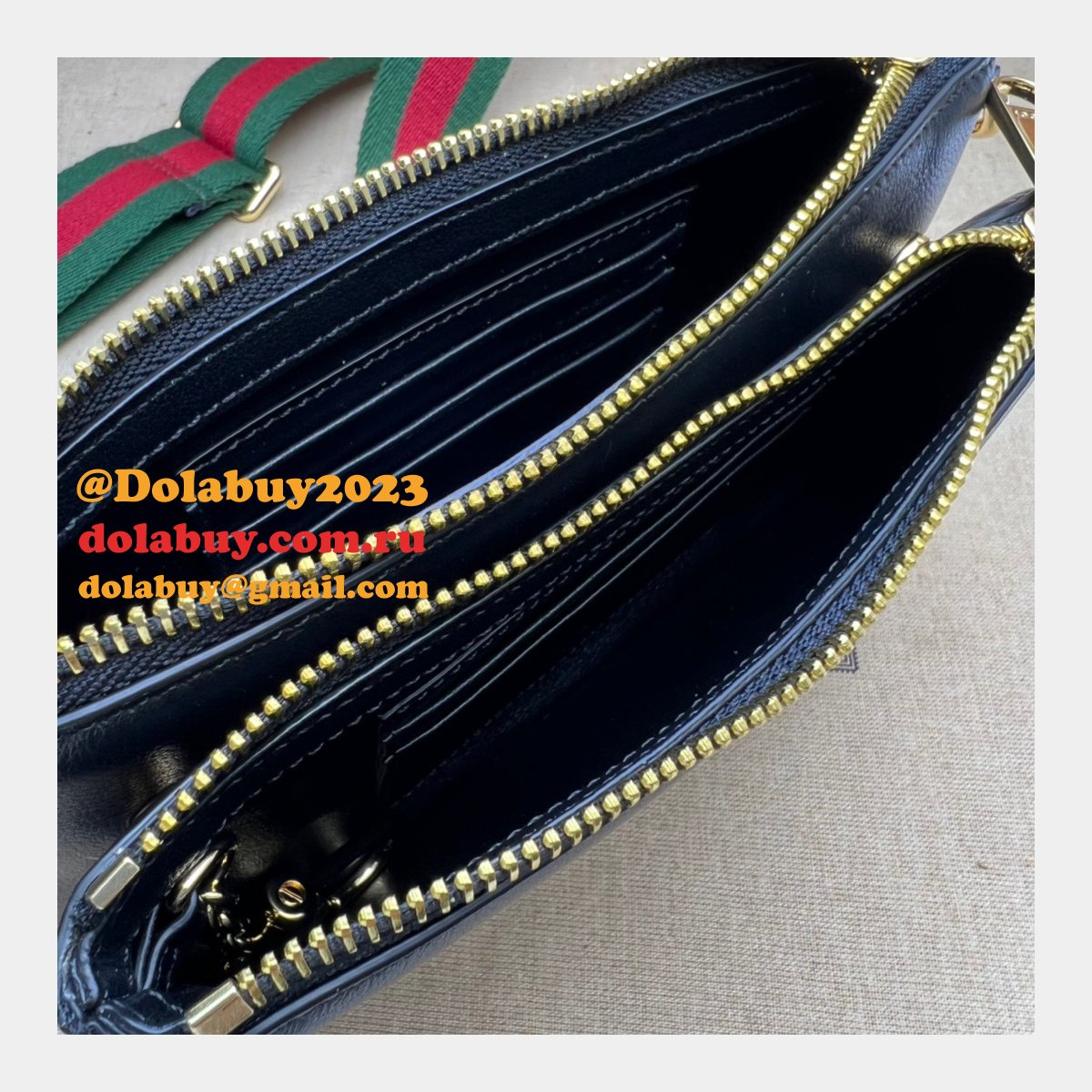 Gucci 724599 Blondie 1:1 Mirror Black 7 Star Bag