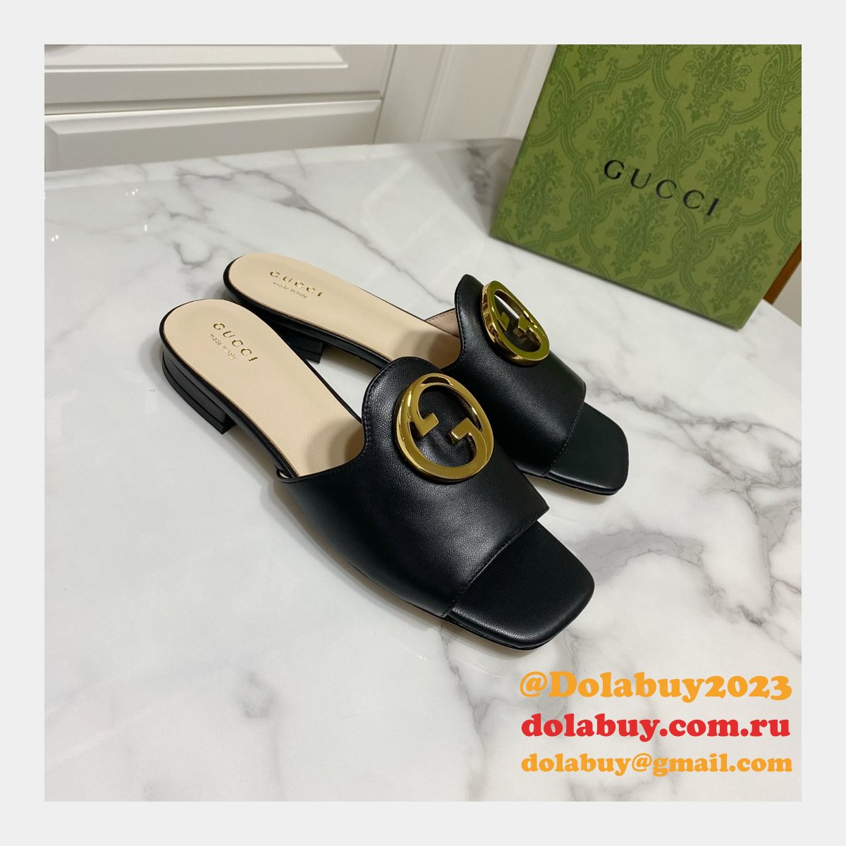 Blondie Inspired Gucci Platform Sandals Designer Replica Shoes