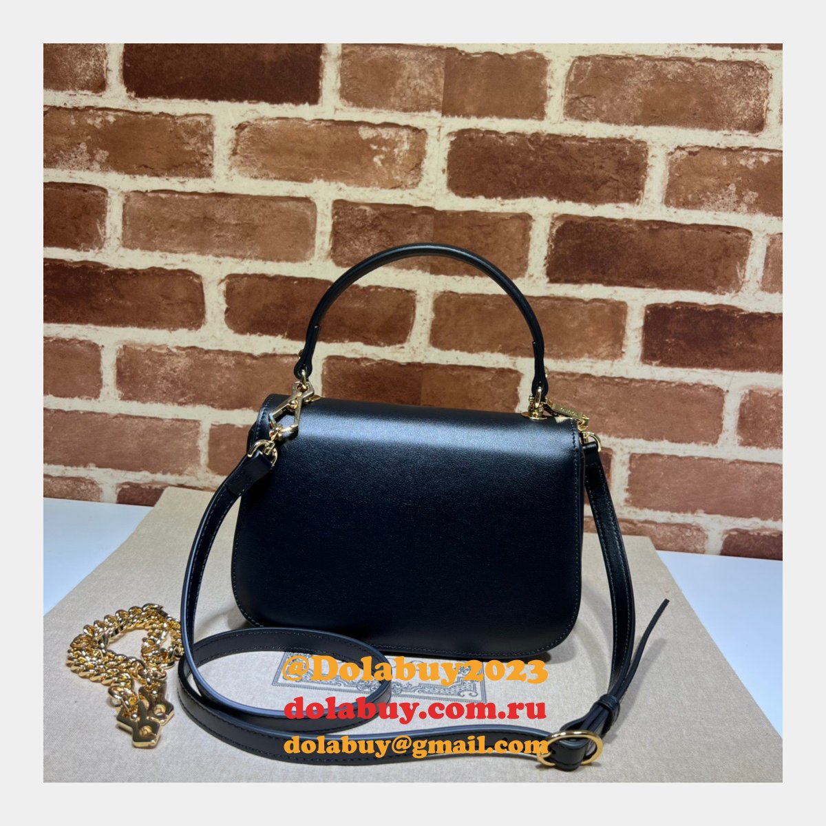 High Quality Gucci Blondie Top-handle 735101 Designer Bag