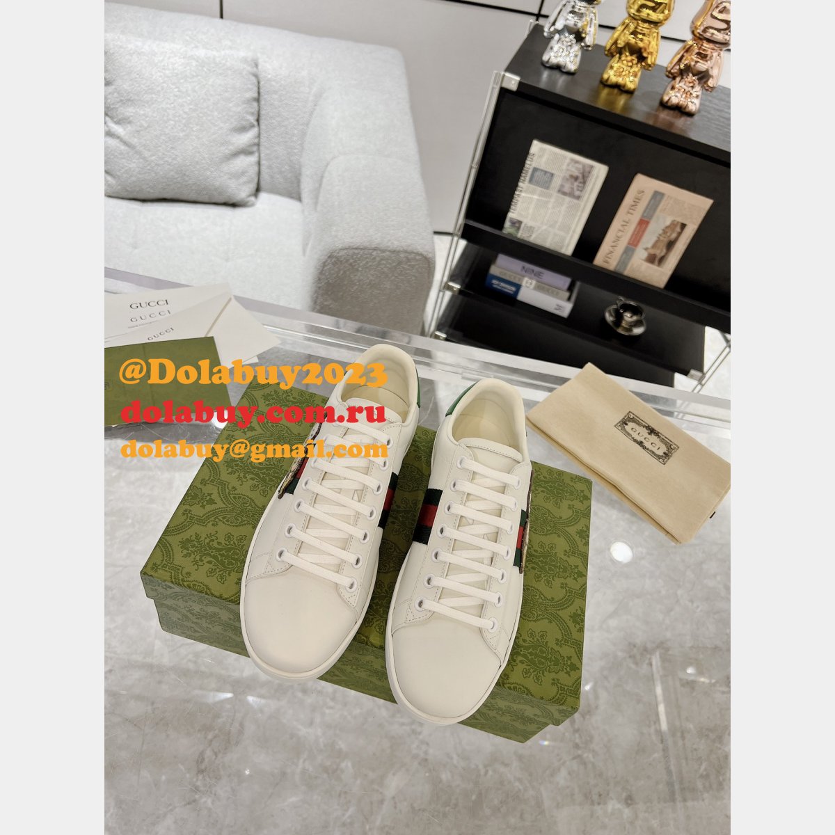 Replica Best Quality Ace Gucci Sneakers UK Shoes