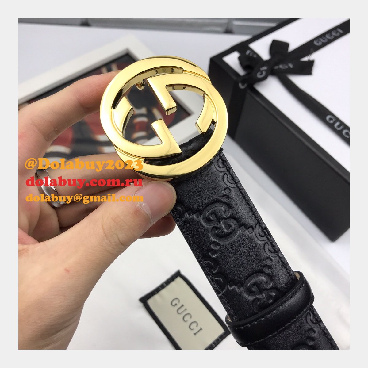 High Quality Gucci Replica Leather Belts