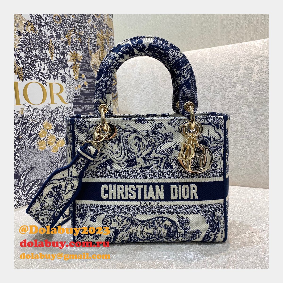 Top Lady Copy Dior 24cm Bag UK for sale