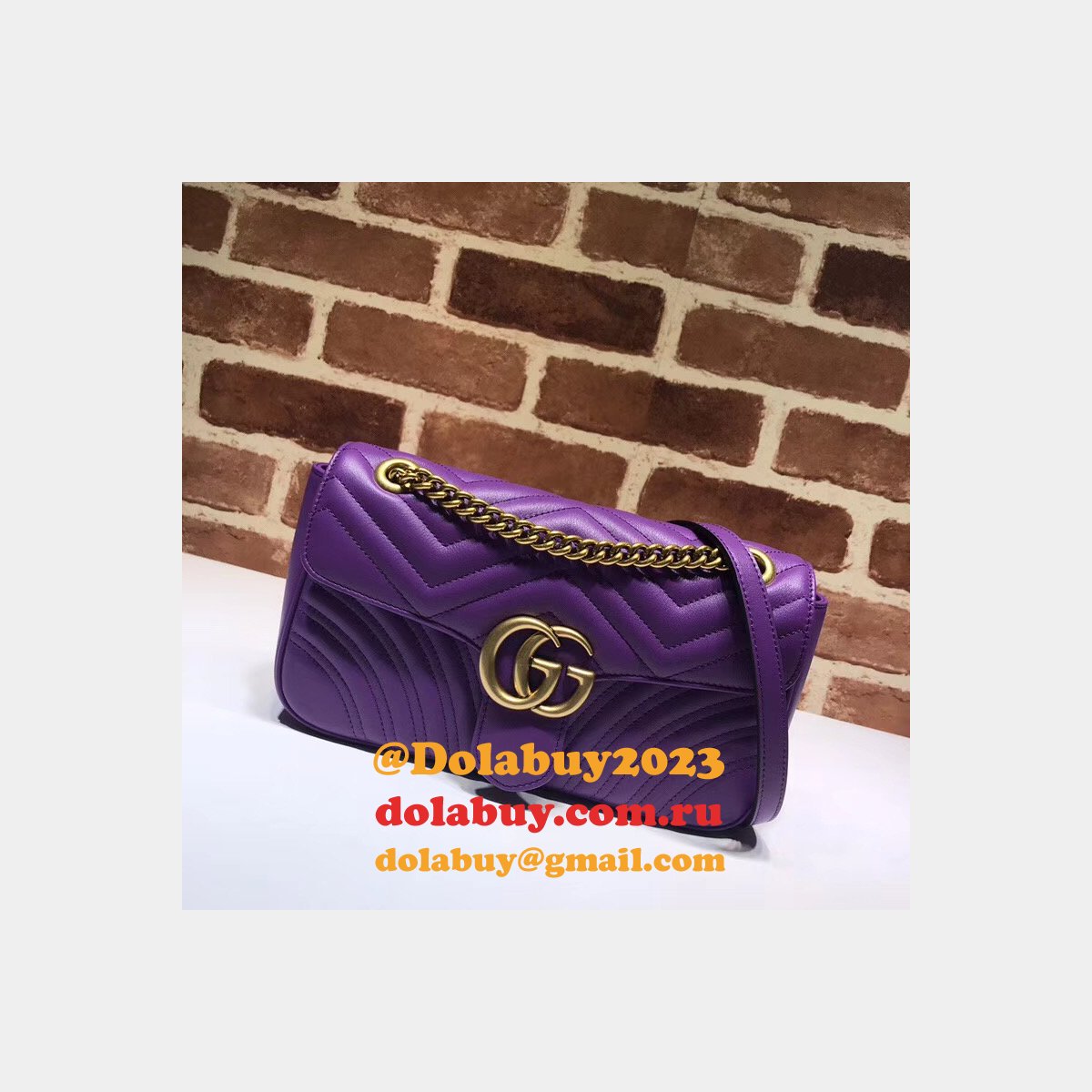 Gucci GG Marmont Replica 443497 Ladies Shoulder Bag