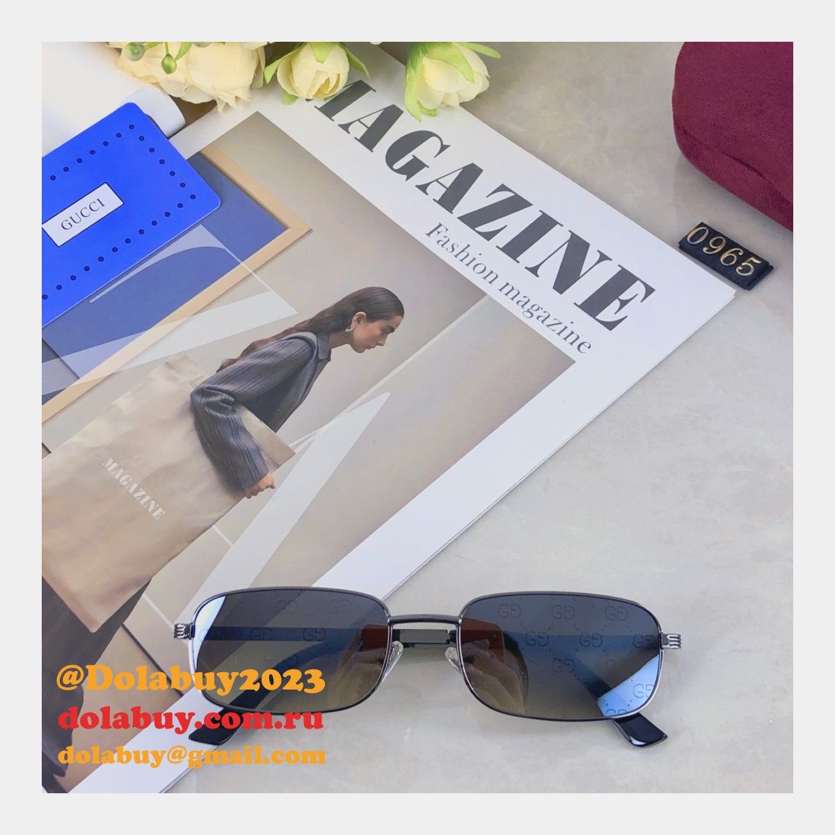 Gucci 2025 Retro Versatile Sunglasses