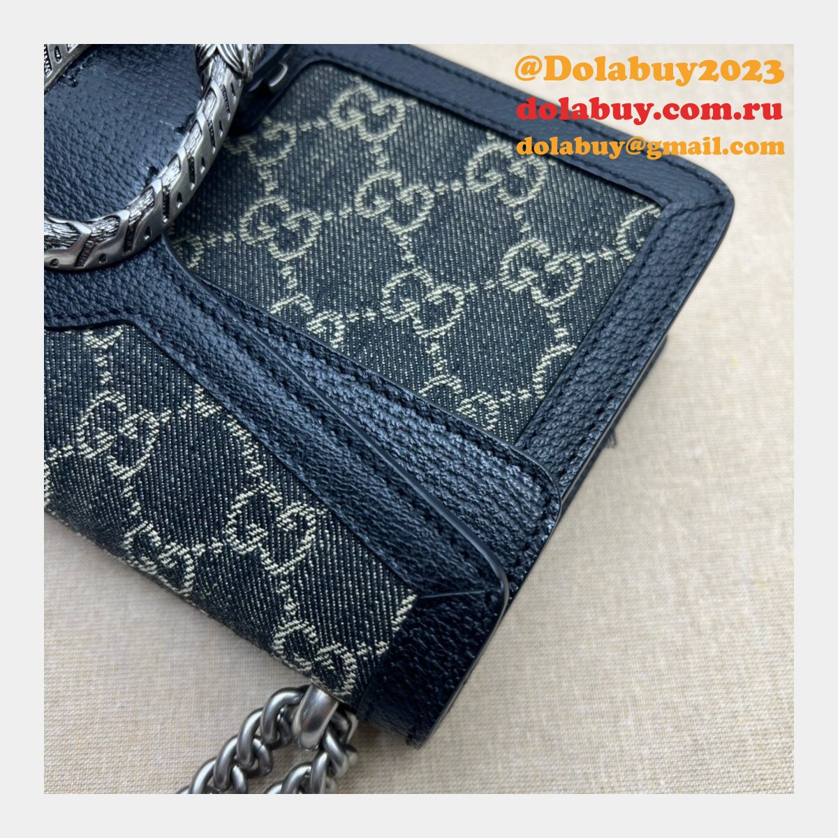 Best China Replica Gucci 499623 Dionysus small GG shoulder bag