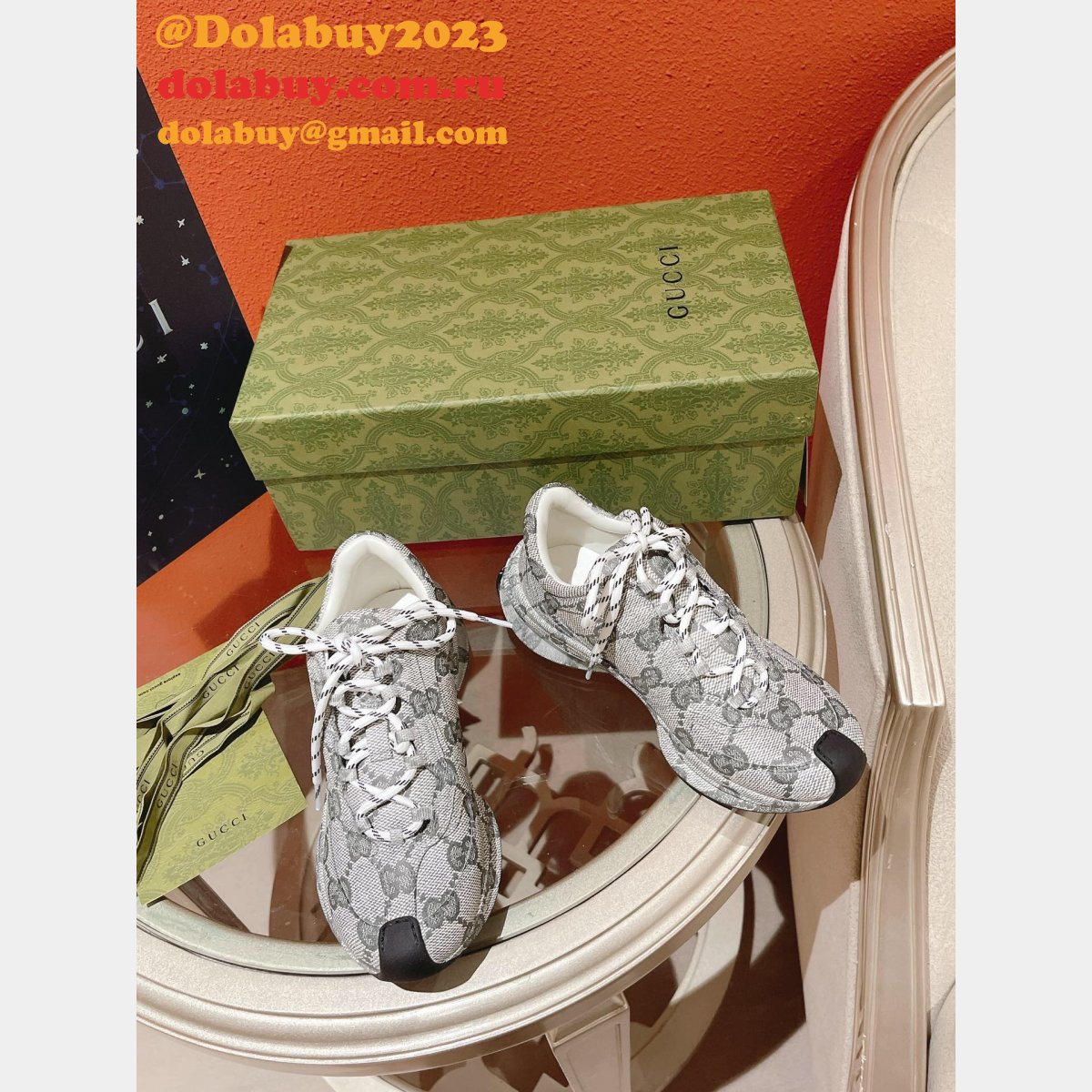 High Quality Copy Run Shoes Gucci Togo Luxury Designer