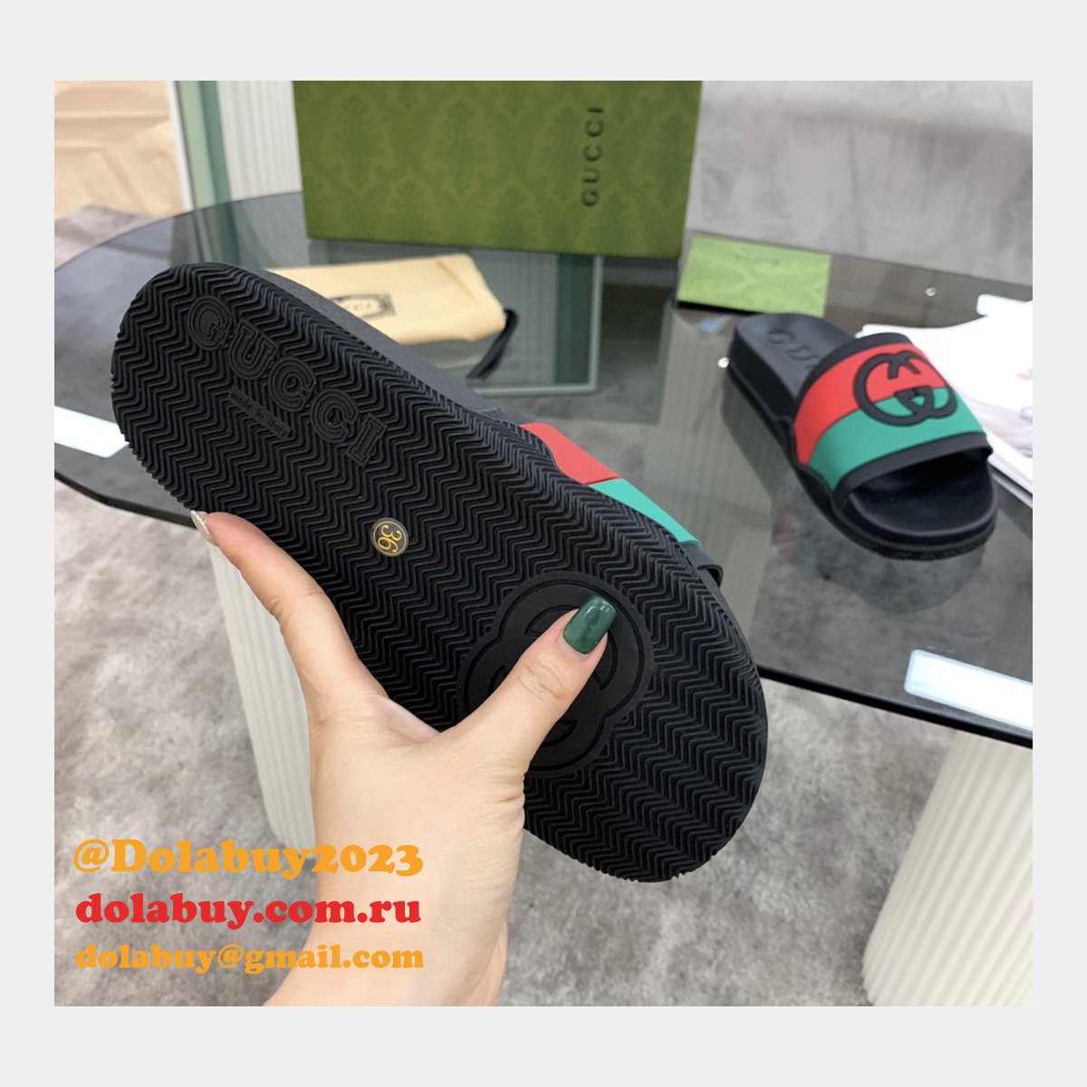 Perfect Gucci Quality Replica Sandals Gu7 Shoes